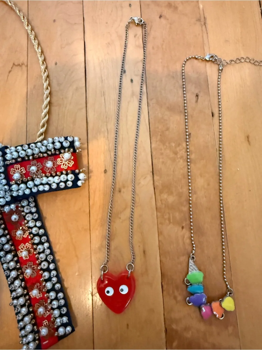 Lot of kids necklaces. Charm it, J Crew, Little Miss Zoe